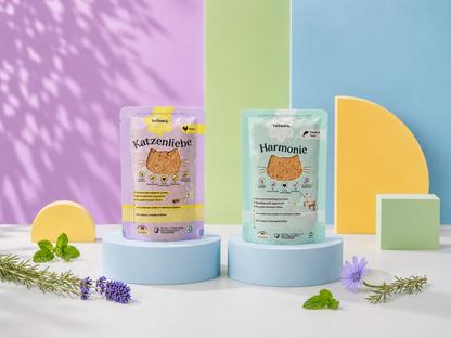 Probierbox Lieblingsduo – 12 Beutel à 100 g mit Katzenliebe und Harmonie